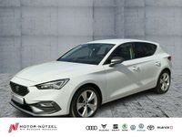 Gebraucht Seat Leon FR-Line 150 PS (110 kW) 2022 "nevada" weiss Limousine