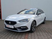 Gebraucht Seat Leon FR 150 PS (110 kW) 2021 "nevada" weiss Kombi