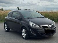 Gebraucht Opel Corsa Selection 69 PS (50 kW) 2011 Schwarz Kleinwagen