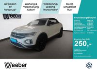 Gebraucht VW T-Roc Cabriolet Style 150 PS (110 kW) 2023 Pure white Cabrio
