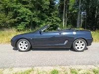 Gebraucht MG F 120 PS (88 kW) 1998 Schwarz Cabrio