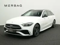 Gebraucht Mercedes C220 AMG Line Premium Plus 197 PS (144 kW) 2025 Weiß Kombi