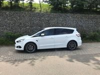 Gebraucht Ford S-MAX Titanium 150 PS (110 kW) 2018 Weiß Van / Kleinbus