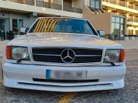 Gebraucht Mercedes 380 204 PS (150 kW) 1985 Weiß Coupé