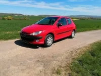 Gebraucht Peugeot 206 75 PS (55 kW) 2008 Rot Limousine