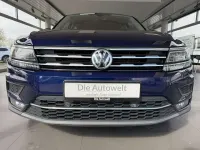 Gebraucht VW Tiguan Allspace Highline 200 PS (147 kW) 2021 Blau SUV