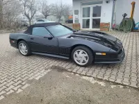 Gebraucht Corvette C4 247 PS (181 kW) 1989 Schwarz Cabrio