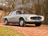 Gebraucht Mercedes 230 150 PS (110 kW) 1965 Silber Cabrio