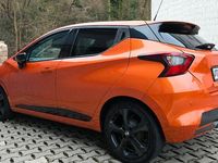 Gebraucht Nissan Micra Tekna 90 PS (66 kW) 2017 Orange Kleinwagen