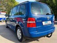 Gebraucht VW Touran Goal 116 PS (85 kW) 2006 Blau Van / Kleinbus