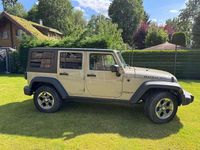 Gebraucht Jeep Wrangler Unlimited Rubicon 284 PS (208 kW) 2017 Beige SUV