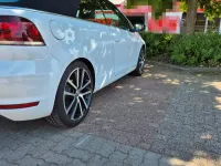 Gebraucht VW Golf Cabriolet 105 PS (77 kW) 2012 Weiß Cabrio