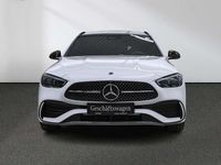Gebraucht Mercedes C220 AMG 197 PS (144 kW) 2026 Unilack polarweiß Kombi