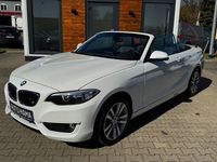 Gebraucht BMW 218 Advantage 136 PS (100 kW) 2015 Weiß Cabrio