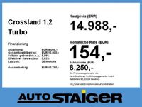 gebraucht Opel Crossland 1.2 Turbo Automatik*Sitzheizg*Parksens