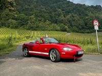Gebraucht Mazda MX5 110 PS (80 kW) 1999 Rot Cabrio