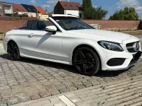 Gebraucht Mercedes C250 AMG line 211 PS (155 kW) 2017 Weiß Cabrio