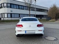 Gebraucht Mercedes C200 AMG line 184 PS (135 kW) 2016 Weiß Coupé