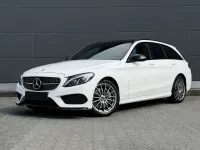 Gebraucht Mercedes C400 AMG 333 PS (244 kW) 2018 Polarweiss  unilack Kombi
