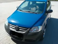 Gebraucht VW Fox 60 PS (44 kW) 2011 Blau Kleinwagen