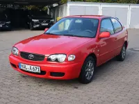 Brugt Toyota Corolla 97 HK (71 kW) 2001 Rød Sedan