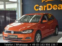 Gebraucht VW Polo Trendline 75 PS (55 kW) 2018 Orange Kleinwagen