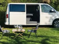 Gebraucht VW Multivan Comfortline 179 PS (131 kW) 2015 Weiß Van / Kleinbus