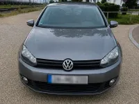Gebraucht VW Golf VI Comfortline 105 PS (77 kW) 2010 Grau Kleinwagen