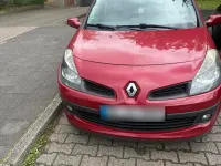 Gebraucht Renault Clio III 101 PS (74 kW) 2008 Rot Kleinwagen
