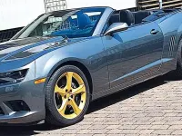 Gebraucht Chevrolet Camaro SS 405 PS (297 kW) 2014 Grau Cabrio