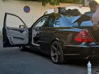 Gebraucht Mercedes E500 2003 Schwarz Limousine
