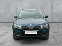 Gebraucht Skoda Karoq Clever 150 PS (110 kW) 2021 Lavablau metallic SUV