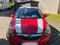 Gebraucht Opel Corsa 90 PS (66 kW) 2007 Rot Kleinwagen