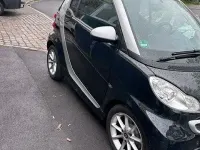 Gebraucht Smart ForTwo Cabrio Pure 71 PS (52 kW) 2012 Schwarz Cabrio