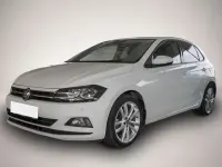 Gebraucht VW Polo Highline 110 PS (80 kW) 2021 Weiß Kleinwagen