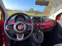 Gebraucht Fiat 500 Lounge 69 PS (50 kW) 2017 Rot Kleinwagen