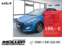Gebraucht Hyundai i30 Style 135 PS (99 kW) 2017 Met (blau Kombi