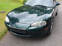Usata Mazda MX5 110 CV (80 kW) 2002 Verde Cabrio