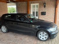 Gebraucht BMW 116 116 PS (85 kW) 2007 Schwarz Kleinwagen