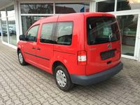 Gebraucht VW Caddy Life 102 PS (75 kW) 2009 Rot Van / Kleinbus