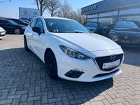 Gebraucht Mazda 3 Prime-Line 101 PS (74 kW) 2015 Weiß Limousine