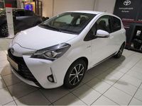 Gebraucht Toyota Yaris Hybrid Team 75 PS (55 kW) 2018 Weiß Limousine