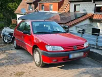 Gebraucht Peugeot 306 89 PS (65 kW) 1995 Rot Kleinwagen