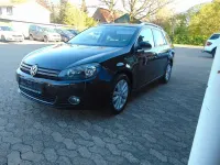 Gebraucht VW Golf VI Style 105 PS (77 kW) 2012 Schwarz Kombi