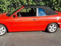 Gebraucht Ford Escort Cabriolet 131 PS (96 kW) 1992 Rot Cabrio