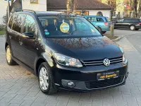 Gebraucht VW Touran Match 105 PS (77 kW) 2012 Schwarz Van / Kleinbus