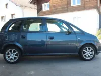 Gebraucht Opel Meriva Innovation 105 PS (77 kW) 2008 Metro blue/metro Van / Kleinbus