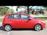 Gebraucht Chevrolet Aveo 84 PS (61 kW) 2010 Rot Kleinwagen
