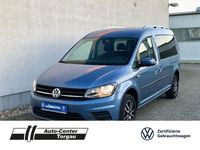 Second-hand VW Caddy Trendline 102 CP (75 kW) 2018 Albastru Monovolum