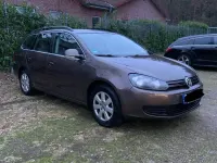 Gebraucht VW Golf VI 2011 Braun Kleinwagen